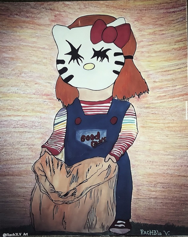 Hello Kitty Chucky Matte Print 8×10