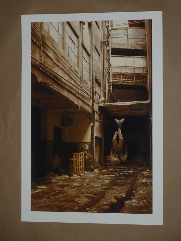 Jeremy Geddes Art Print Warmer Air Signed Numbered Cosmonaut Astronaut