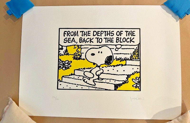 Mark Drew – Back To The Block (Snoop Dogg) Who Am I – Signed Numbered Print 2023