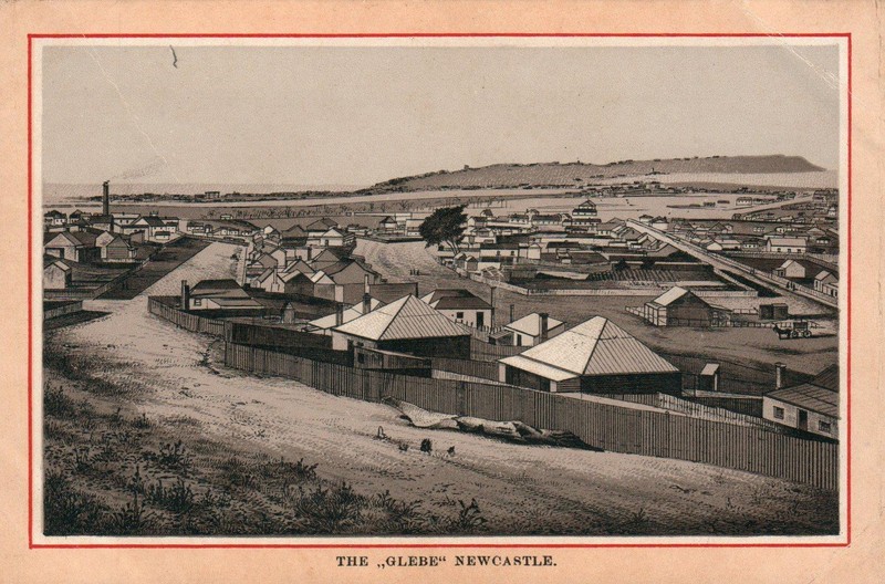 VINTAGE The «Glebe» Newcastle Postcard Size PRINT on Thin Paper Unbranded