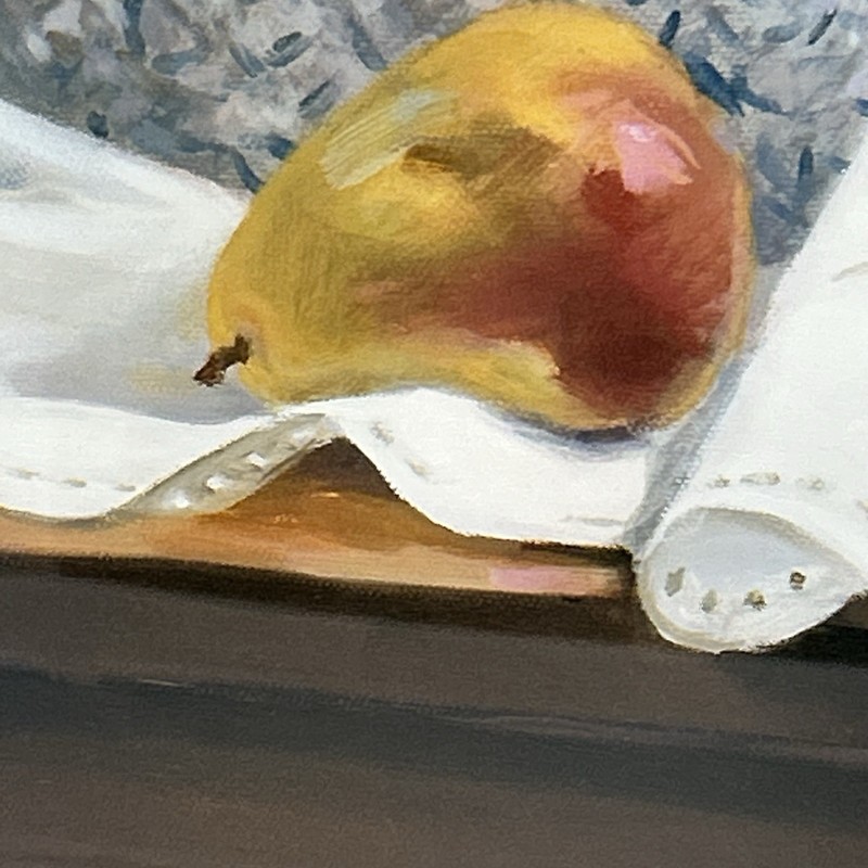 Lucille Berrill Paulsen 1990 Signed Art Print Still Life Summer Pleasures NY gallery