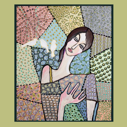 woman dots2 by Smadar berman