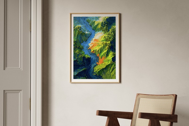 Amazon Rainforest 24x36 Giclée Art Print Ltd 1/25 Signed COA Rombley V16 gallery