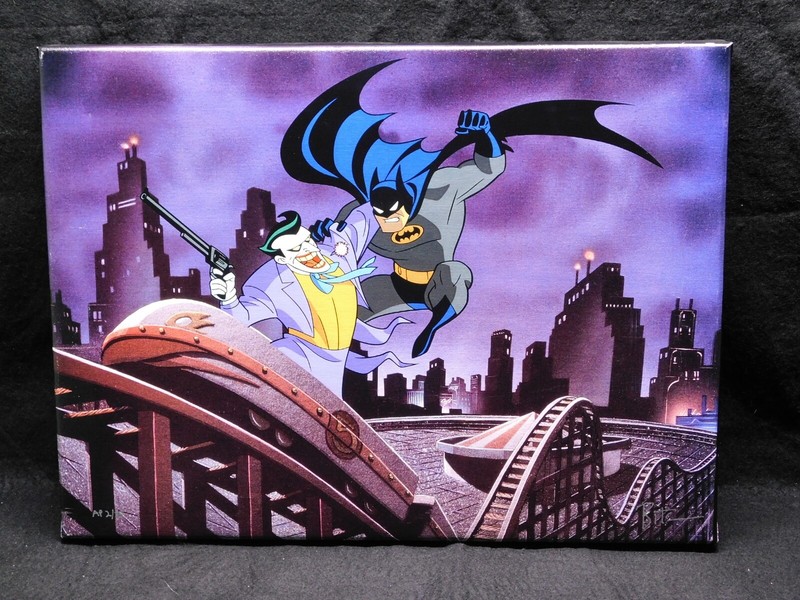 Batman The Animated Series Original Artwork Artists Proof /25 Giclee on Canvas