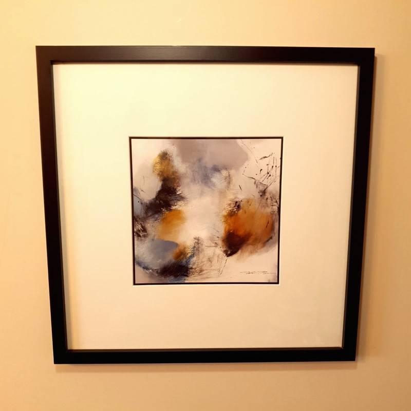 Natasha Barnes Print Whispering Tide 1 retired John Lewis Artist 53.5x53.5cm exc
