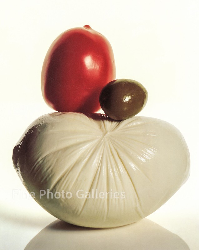 1981/91 Vintage IRVING PENN Food Still Life Tomato Caprese Olive Photo Engraving