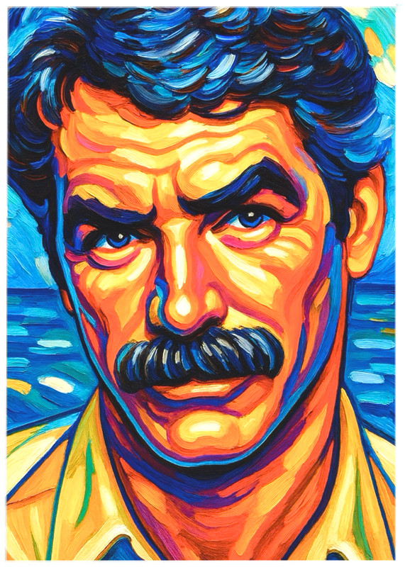 SAM ELLIOTT * Fun Novelty * CELEBRITY * Art Card * ATC ACEO