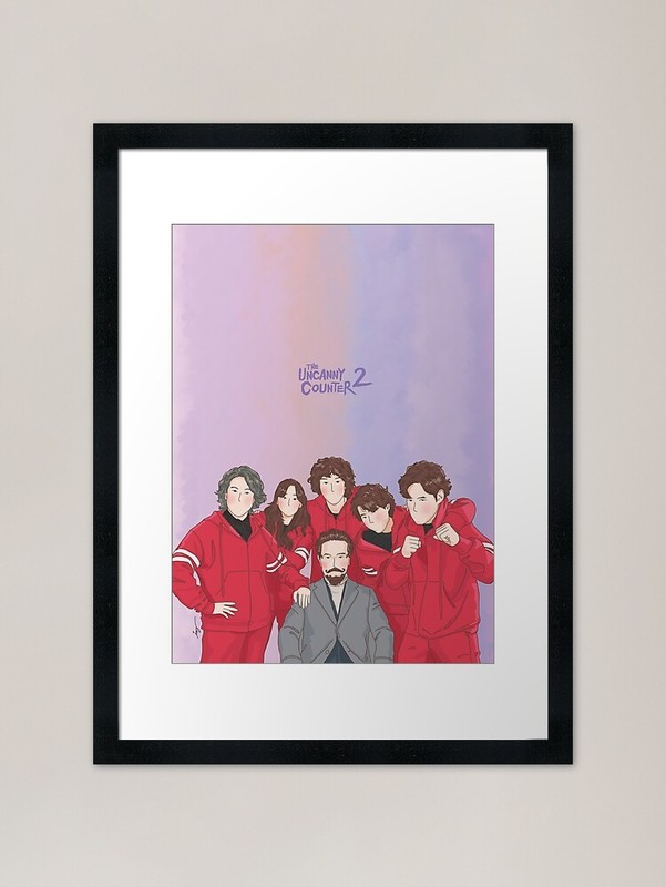 The Uncanny Counter 2 – The Squad ? Framed Wall Art Poster Canvas Print Picture