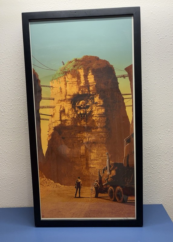 Matt Ferguson MAD MAX FURY ROAD 12×24 Art Print #7/125 Imperator – Framed