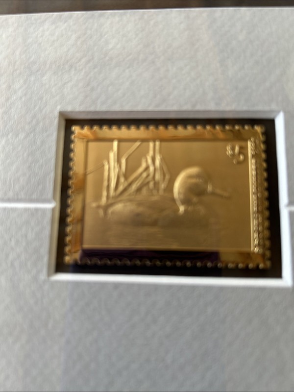 Ducks Unlimited Framed Signed And Numbered Duck Stamp Print gallery