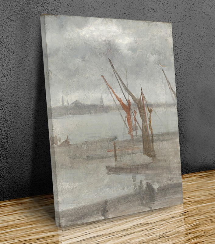 Grey and Silver, Whistler canvas print art wall framed or print only
