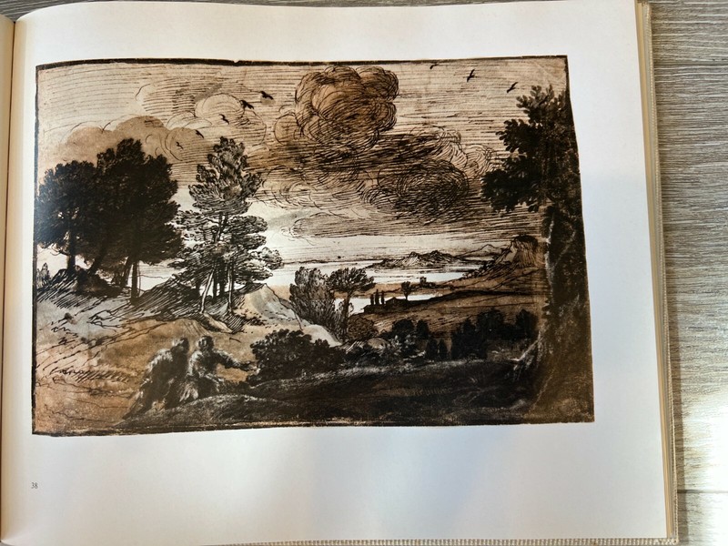 The Claude Lorrain Album Page 38, «Heroic Landscape» Print