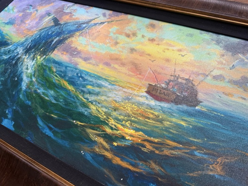 PILAR ON BY JAMES COLEMAN (FRAMED CANVAS GICLEE #24 Of 295 gallery