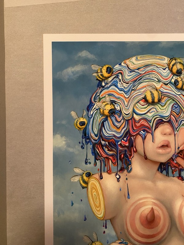 Camilla d'Errico Boobees Standard Edition Art Print Signed PP Printer Proof X/5 gallery