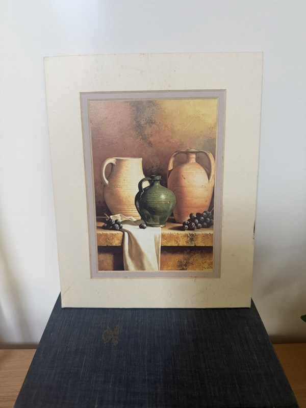 Still Life Prints by artist Loran Speck, California Painter, set of 2, 8x10