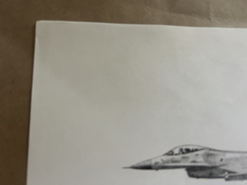 F-16 Fighting Falcons W.C. Hall Print 1988 Jet Plane Aviation Military gallery