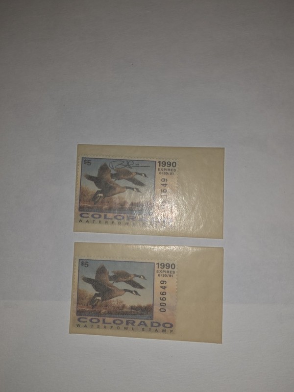 5 Lot First of State Duck Stamp Prints 1986-1990 Utah AZ ID LA CO Steiner COMPLE gallery