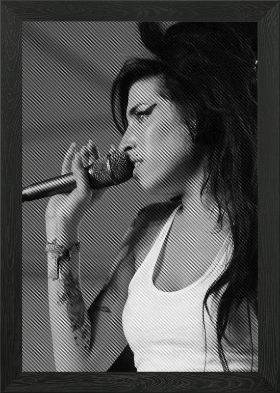 Amy winehouse Framed Wall Art Poster Canvas Print Picture