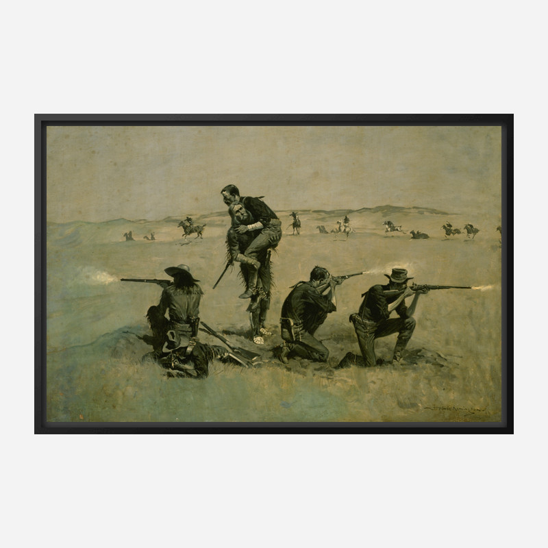 The Last Stand by Frederic Remington General Custer Giclee Print + Ships Free gallery