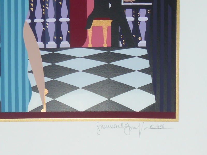 Giancarlo Impiglia The Joy Of Life Limited Edition Serigraph 1988 Hand signed gallery