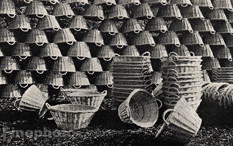1955/66 Vintage 11x14 BASKETS Basketry MADEIRA Portugal Art ALVIN LANGDON COBURN