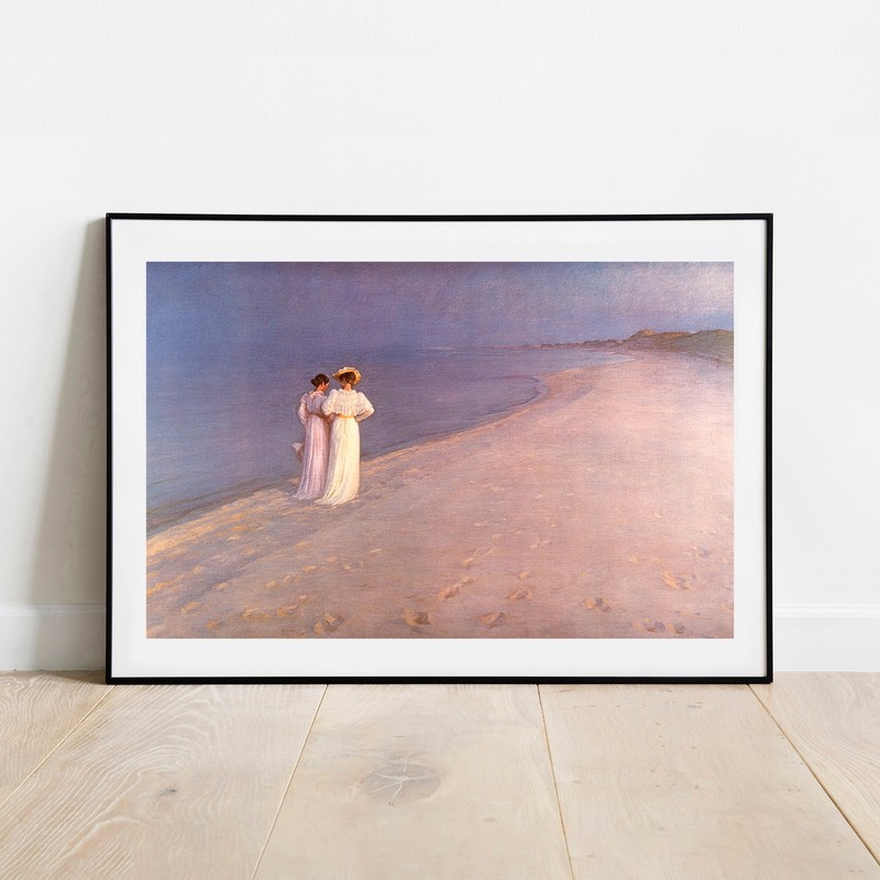 Kroyer Women on the Beach fine art giclee print poster wall Art home decor