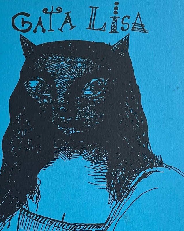 Nelson Villalobo Untitled 23/25 Serigraphy 15 1/2” x 14” Cuban Art gallery