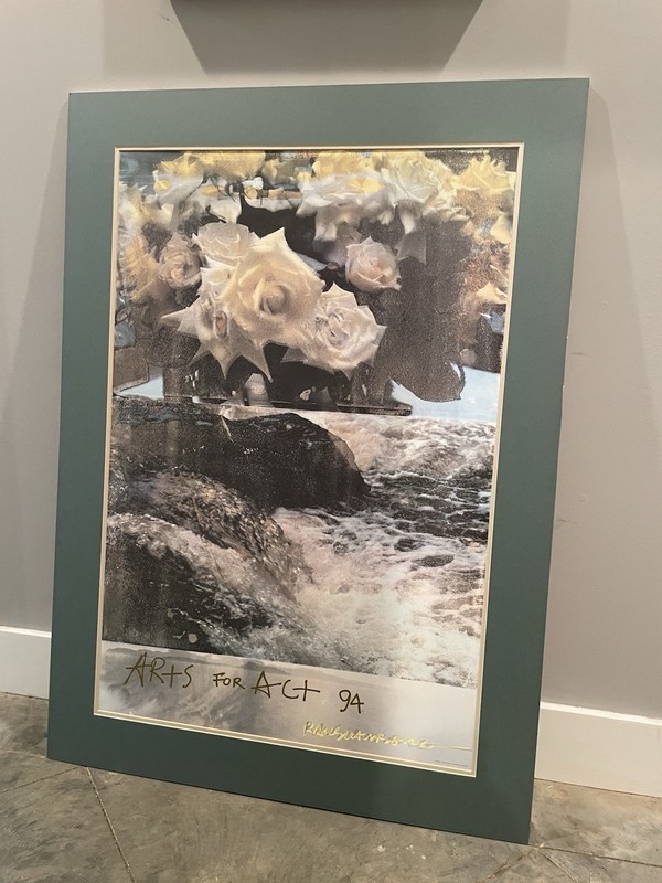 Robert Rauschenberg «Arts For Act” 1994 Signed Litho Poster AIDS Care Trust