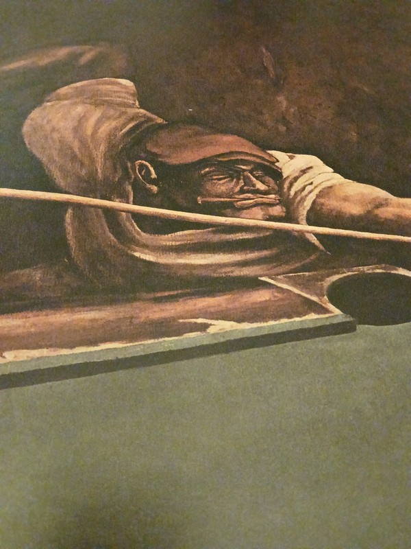 "JAKE" by Ernie Barnes /Closed Open Edition Vintage Print 25x18