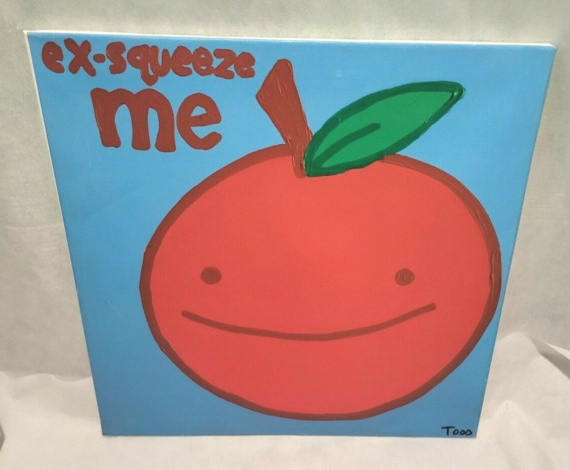 Todd Goldman,»EX – SQUEEZ ME», Original Giclee on Canvas 20/25 ~ Signed ~ COA