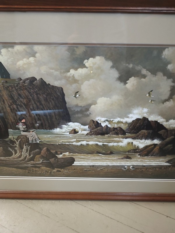 Charles Wysocki "You've Been So Long at Sea, Horatio" Signed & Numbered Print gallery