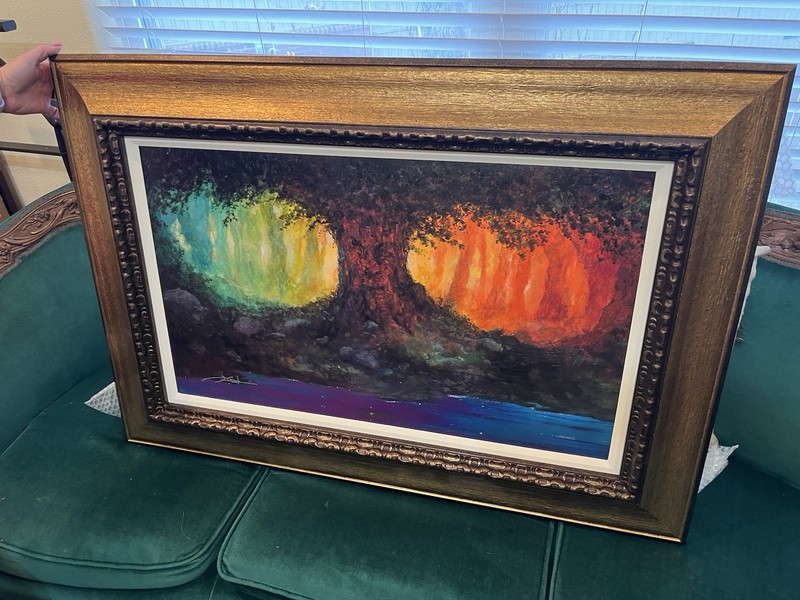 James Coleman Disney Hand Signed 'Finding the Tree of Life' 18” X 30”