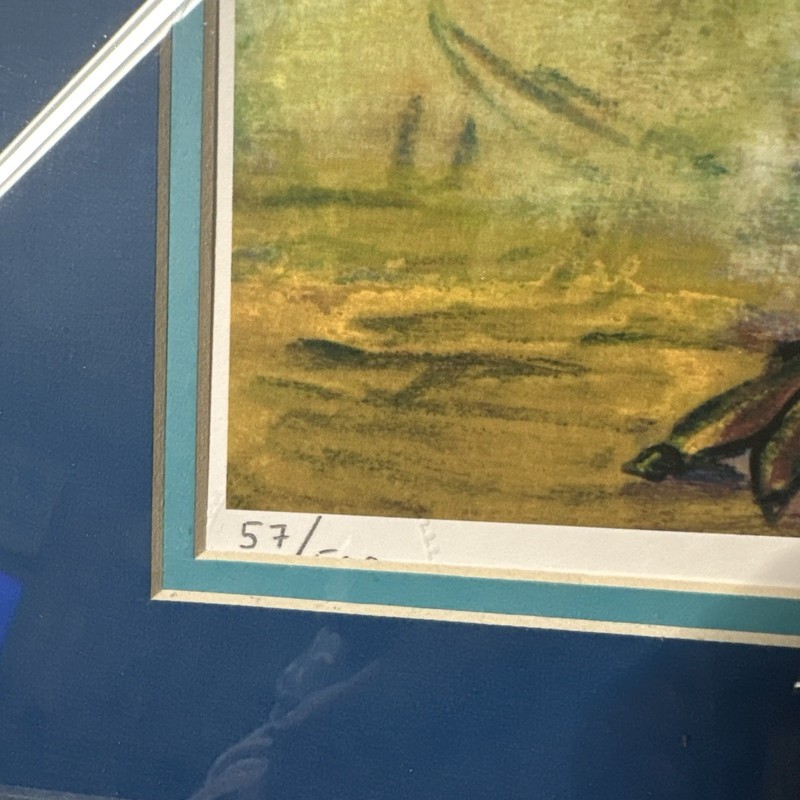 Pablo Picasso THE ROOSTER Estate Signed & Stamped Limited Edition Giclee 26"x20" gallery