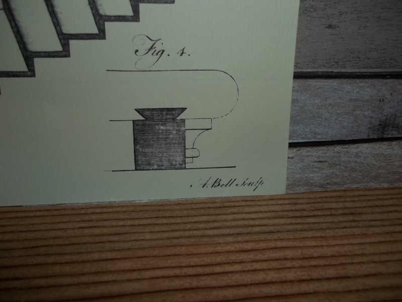 Antique Engraving Print Staircase #2 18th-19th Century Andrew Bell Original gallery