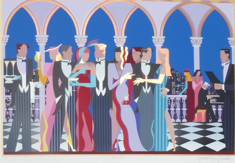 Giancarlo Impiglia The Joy Of Life Limited Edition Serigraph 1988 Hand signed gallery