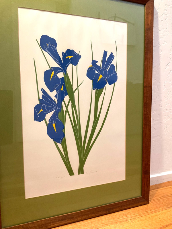 Henry Evans Artist’s Proof Iris Print, Framed, Signed, Vintage 1980s