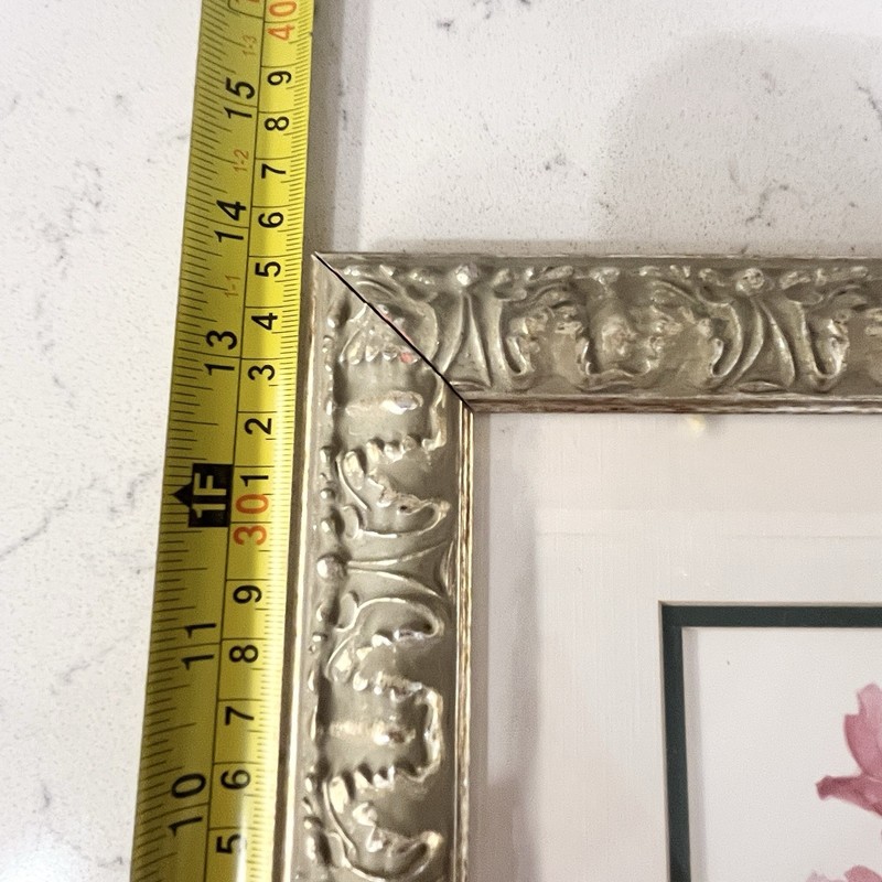Vintage Topiary Prints Set 2 Gold Frames Double Mat Grandmillennial Hang Ready gallery