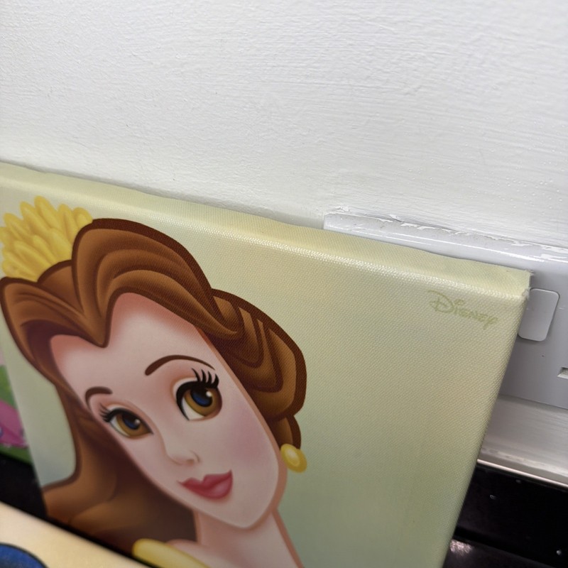Disney Princesses canvas prints bundle x 5 (24cm x24cm) gallery