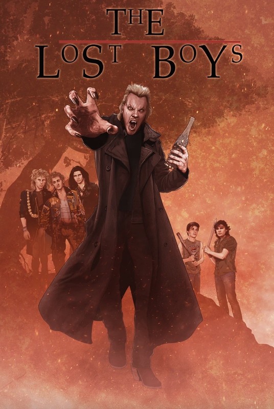 The Lost Boys by Mike McGee 5/125 24” x 36” Screen Print Movie Art Poster