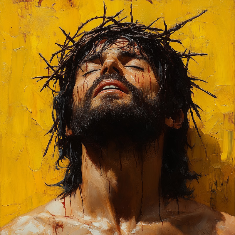 Jesus Savior ” + Edition 24x24 Giclée Art Print Ltd 1/25 Signed COA Rombley V2