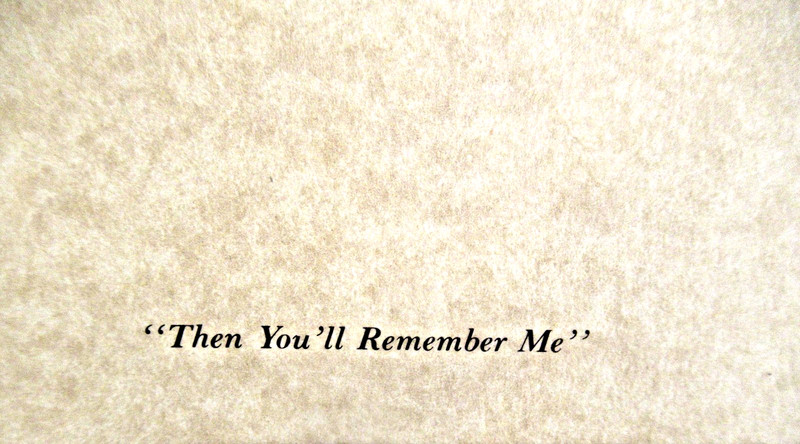 "THEN YOU'LL REMEMBER ME" (GIBSON GIRL)~ *1909 PEN-AND-INK SKETCH - (11" X 14")* gallery