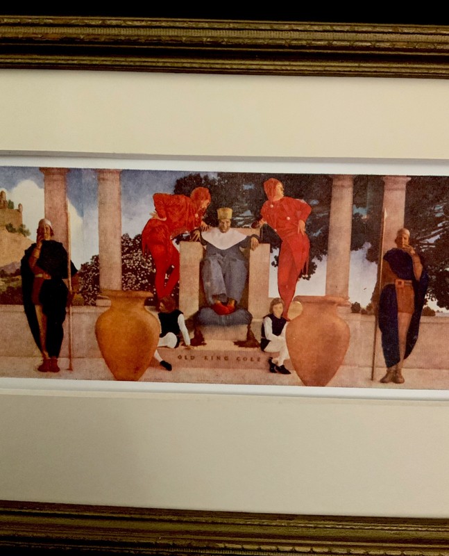 Maxfield Parrish “Old King Cole” Orig’l Illus Jan 1911 International Studio RARE gallery