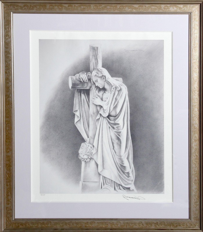 Paul Collins, Grace, Lithograph, signed and numbered in pencil