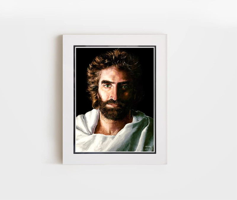 Elegant Prince of Peace 8X10 Double Matted Art Print for Home Decor