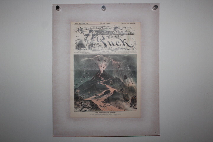 Vintage Puck Magazine No. 474 April 7, 1886 Keppler Front Cover ONY Original