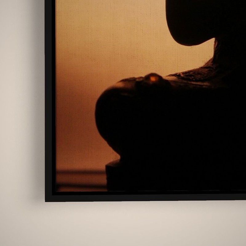 Artographie - Buddha Statue Shadow - Art Print on Paper or Canvas gallery