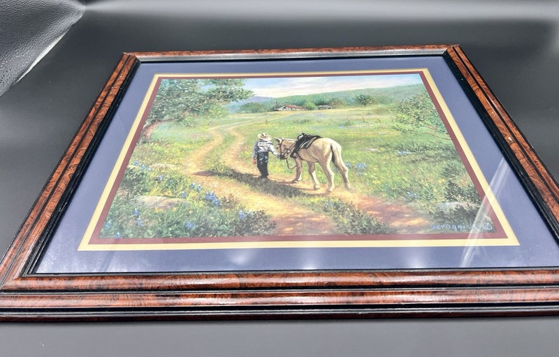 Home Interior Cowboy Print “Rodeo Dreams” By Penny Scroggins, 19x16 gallery