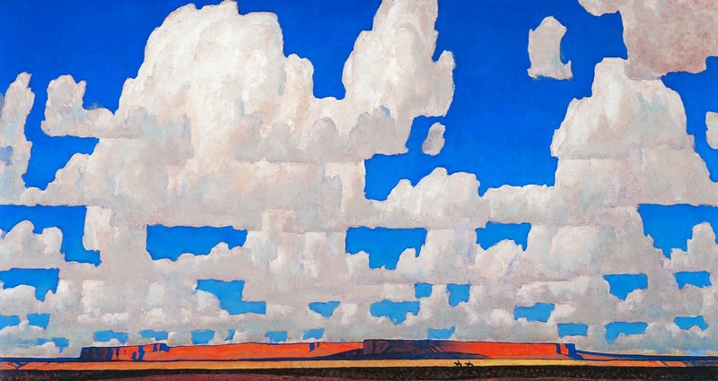 Maynard Dixon: Cloud World 22×30 Archival Quality Fine Art Print
