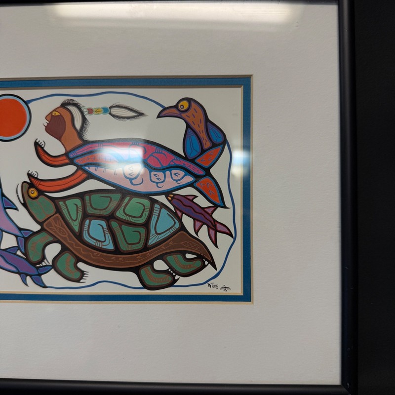 Framed Reproduction Art Print by Roy Thomas - 'Searching for Ourselves' - 1999 gallery