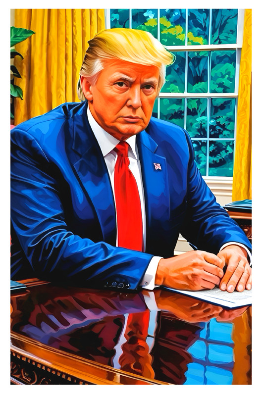 DONALD J TRUMP * Fun Novelty * POLITICS * Art Card * ATC ACEO